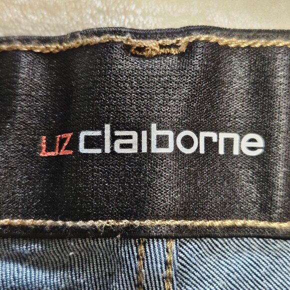 Liz Claiborne Sara Mid Rise Crop Jean - Picture 3 of 5